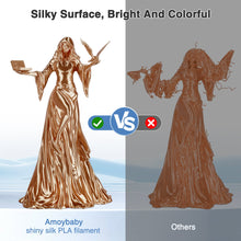 Load image into Gallery viewer, i3DCom Silk Red Copper PLA Filament 1.75mm, Shiny Silk PLA 3D Printer Filament High Speed & Clog-Free, Dimensional Accuracy +/- 0.03mm, 1kg(2.2lb), Fits for Most FDM 3D Printers