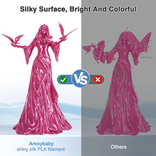 Load image into Gallery viewer, i3DCom Rose Red Silk PLA Filament 1.75mm 3D Printer Filament, 2kg Spool (4.4lbs), Dimensional Accuracy +/- 0.03 mm, Fit Most FDM 3D Printer (Silk Rose Red 2-Pack)