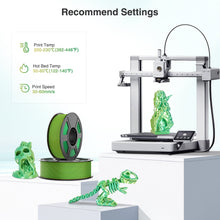 Load image into Gallery viewer, i3DCom Dual Color Silk PLA Filament 1.75mm 3D Printer Filament Bundle, 2kg Spool (4.4lbs), Dimensional Accuracy +/- 0.03 mm, Fit Most FDM 3D Printers (Silk Yellow Green 2-Pack)