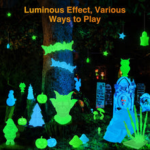 Load image into Gallery viewer, i3DCom Glow in The Dark PLA Filament 1.75mm 3D Printer Filament, 1kg Spool (2.2lbs), Dimensional Accuracy +/- 0.03 mm, Fit Most FDM 3D Printer (Glow Blue)