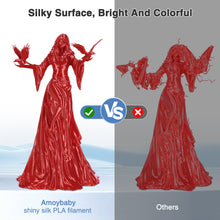 Load image into Gallery viewer, i3DCom Silk Red PLA Filament 1.75mm, Shiny Silk PLA 3D Printer Filament High Speed &amp; Clog-Free, Accuracy +/- 0.03mm, 1kg(2.2lb), Fits for Most FDM 3D Printers
