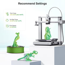Load image into Gallery viewer, i3DCom Silk PLA 3D Printer Filament, Silk Dual Color Green Yellow PLA Filament 1.75+/-0.03mm, Shiny Coextrusion PLA Filament, Color Change 3D Printing Filament 1KG/2.2lb
