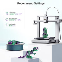 Load image into Gallery viewer, i3DCom Silk PLA 3D Printer Filament, Silk Dual Color Purple Green PLA Filament 1.75+/-0.03mm, Shiny Coextrusion PLA Filament, Color Change 3D Printing Filament 1KG/2.2lb
