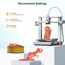Load image into Gallery viewer, i3DCom Silk PLA 3D Printer Filament, Silk Dual Color Red Bright Gold PLA Filament 1.75+/-0.03mm, Shiny Coextrusion PLA Filament, Color Change 3D Printing Filament 1KG/2.2lb
